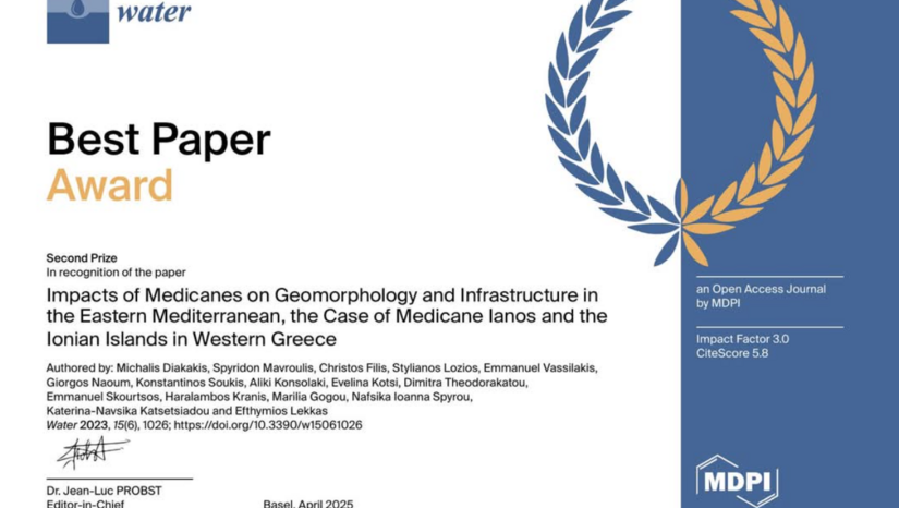 2nd Prize in the Water Best Paper Award